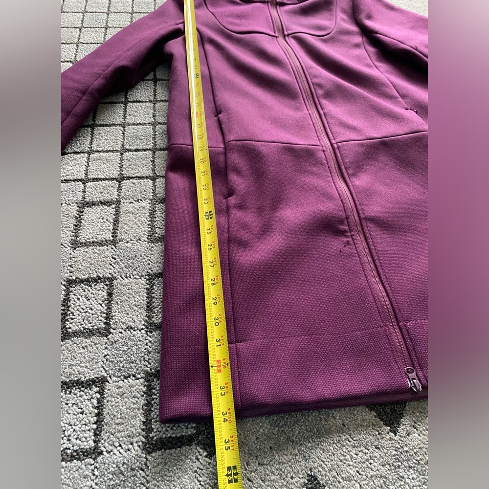 Lululemon City Softshell *Tweed Plum Jacket size M or Lg - Picture 2 of 9